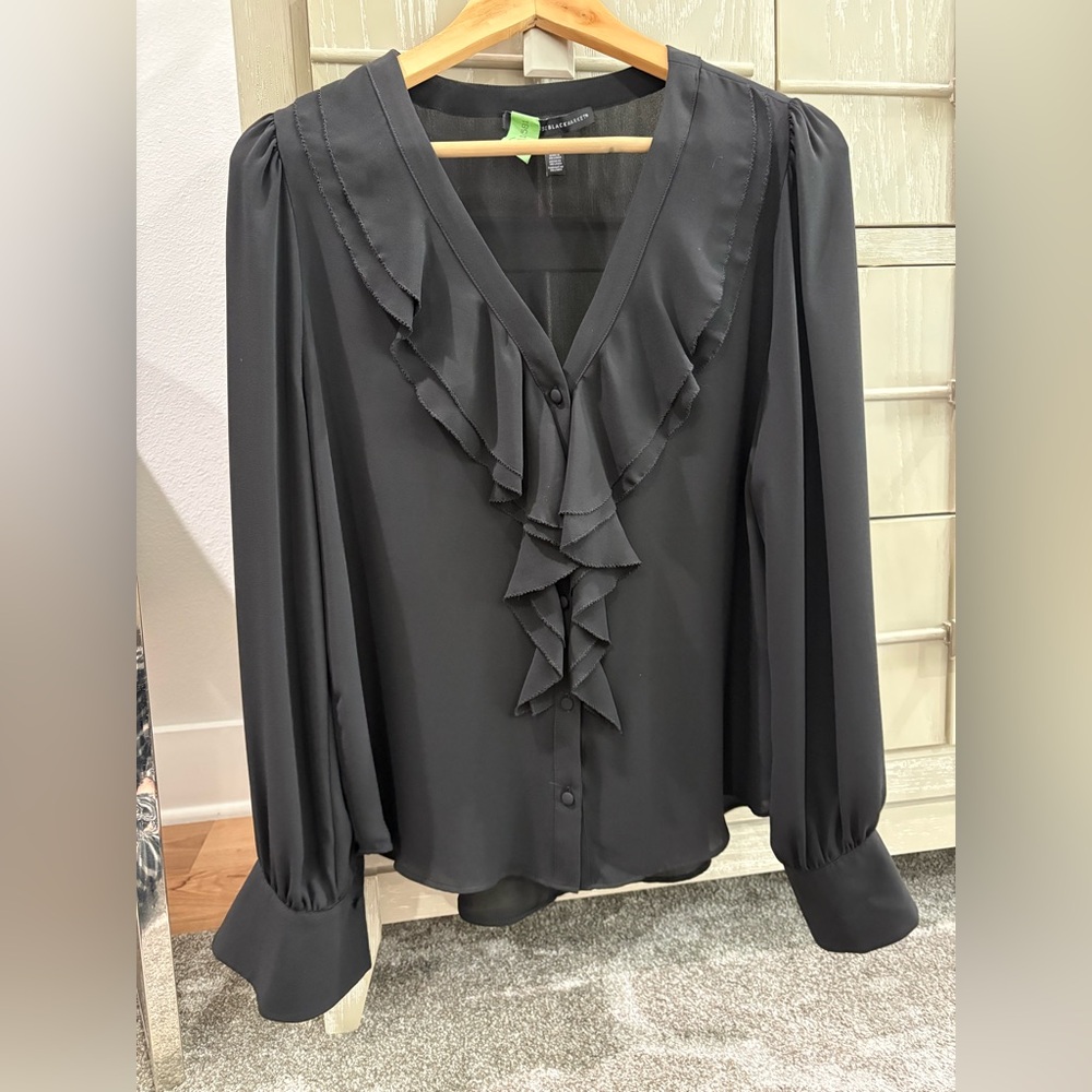 White House Black Market black blouse